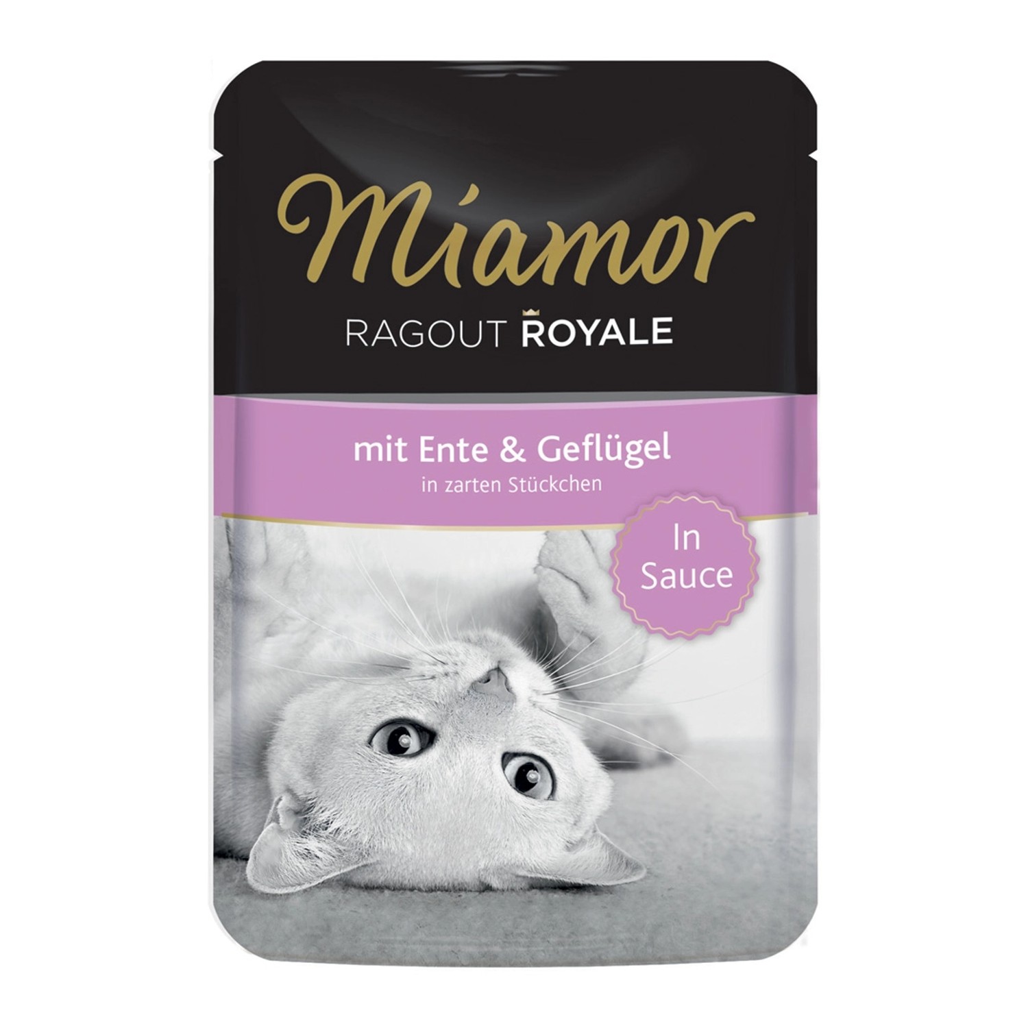 Miamor Ragout Royale Ente und Geflügel in Sauce 100 g