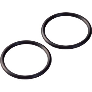2er-Set O-Ringe (33x3 mm) für Excentergarnituren, Dichtungen für Waschbecken und Badewannen.