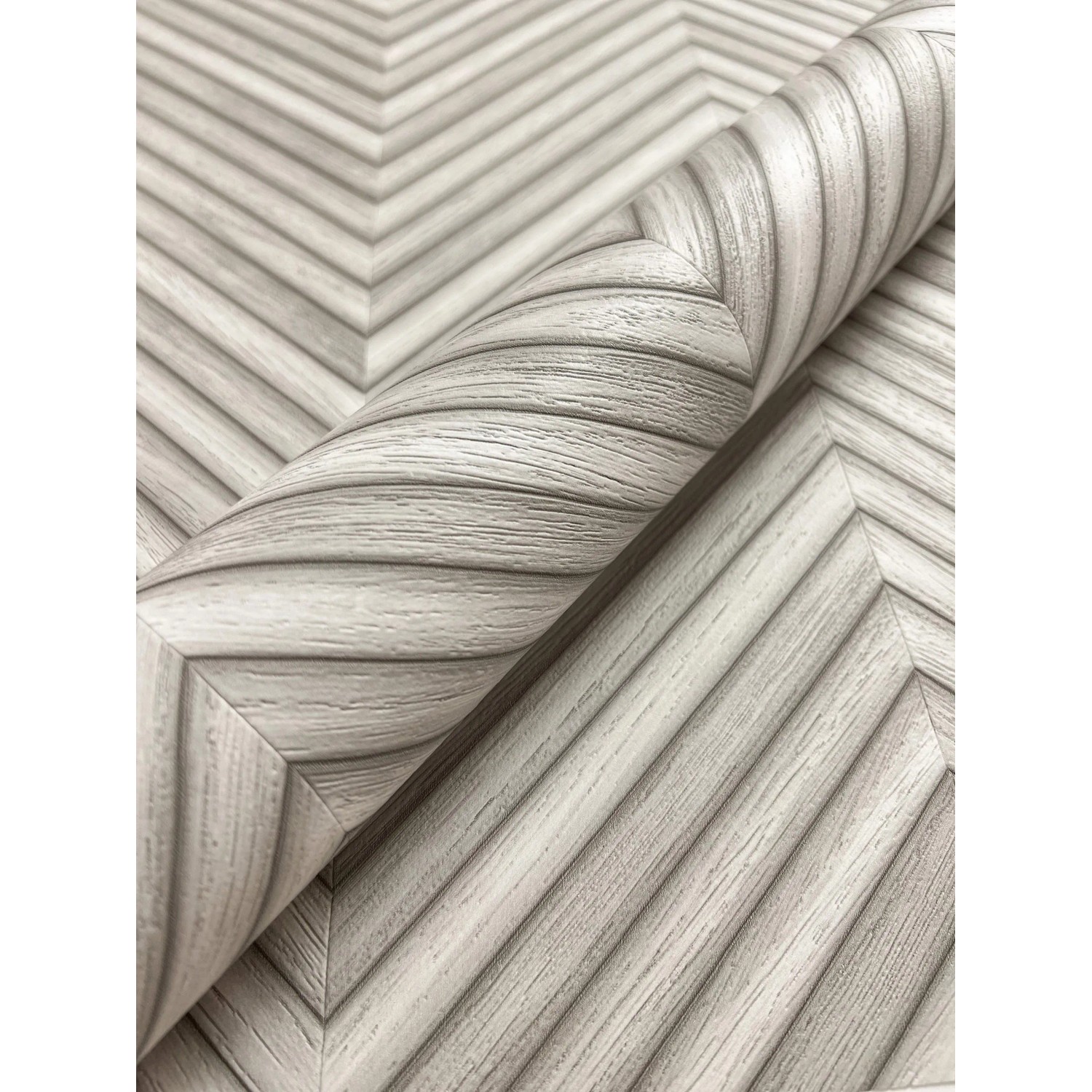 Newroom Vliestapete Yasha Grey Holz Modern FSC® günstig online kaufen