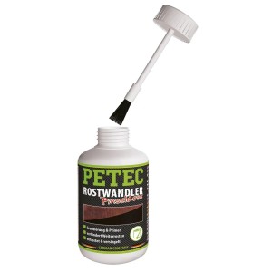 Westfalia Rostumwandler Pinseldose, 250ml, mit Pinsel im Deckel. Rostschutz für Metall.