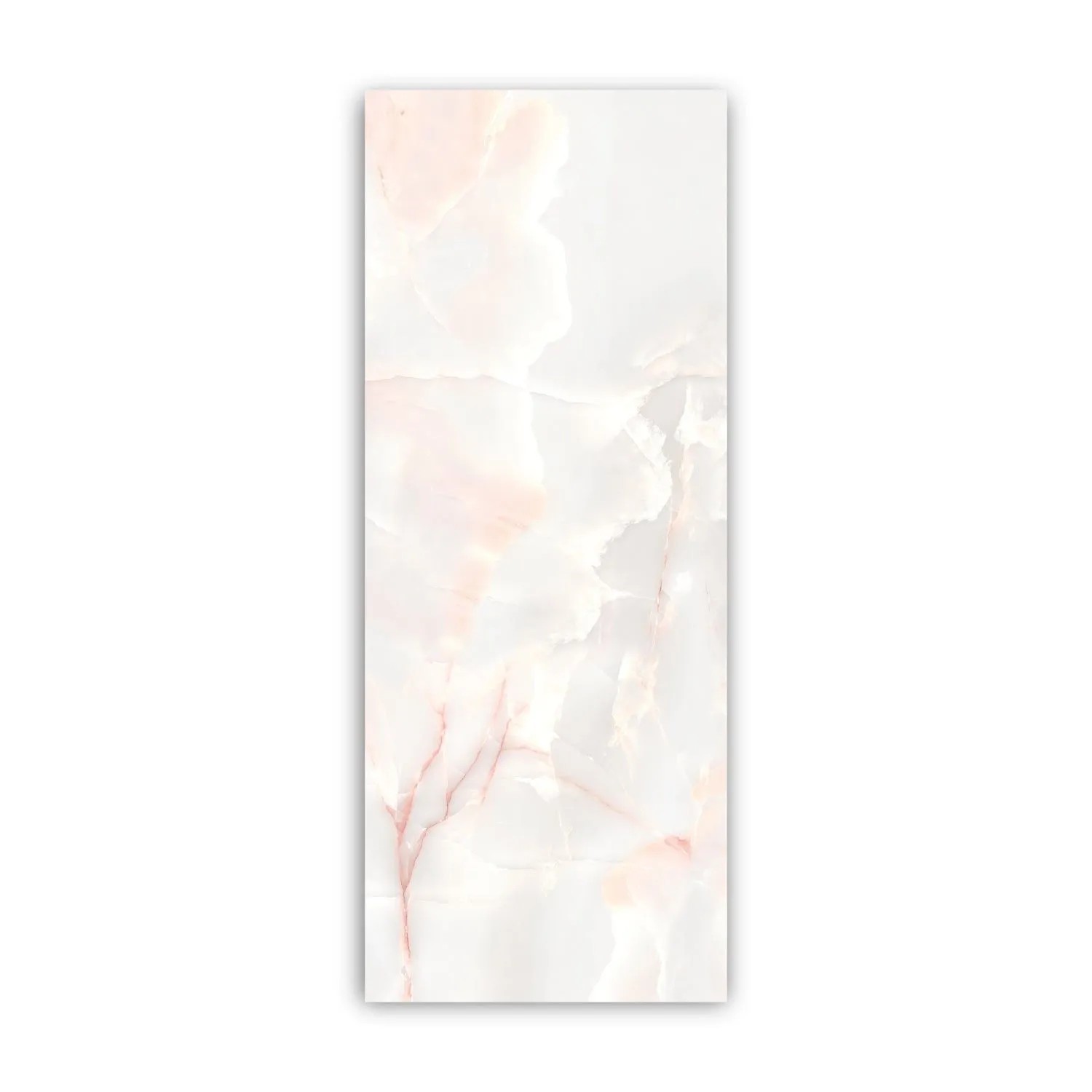 Walllux Duschrückwand Marmor Rose Alu-Verbund 3 mm 100 x 255 cm