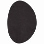 Schwarzer vidaXL Teppich HUARTE, 140x200 cm, Kurzflorteppich aus Polyester.