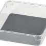 Wenko Schubladeneinsatz Cube M, 16x16cm, transparenter Organizer für Küchenhelfer.