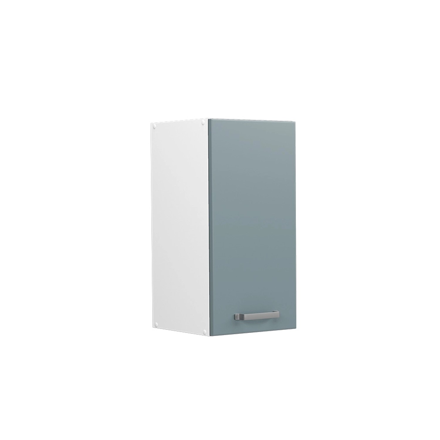 Vicco Hängeschrank R-Line Hängender Küchenschrank Blau-Grau/Weiß 30 cm