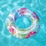 Bestway Schwimmring Summer Swirl, Ø 80 cm, mit Mandala-Design im Wasser.