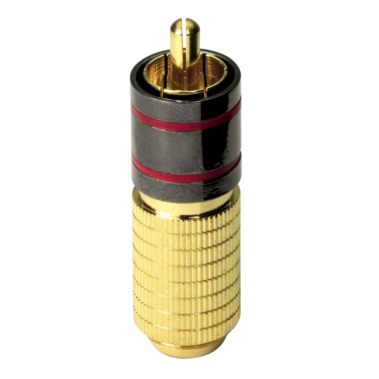 Dynavox Cinchstecker X-2017 Vergoldet Rot Stück
