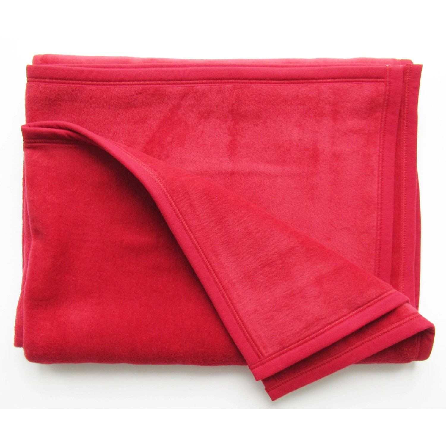 Heim Kuscheldecke 100 x 150 cm Rot waschbar