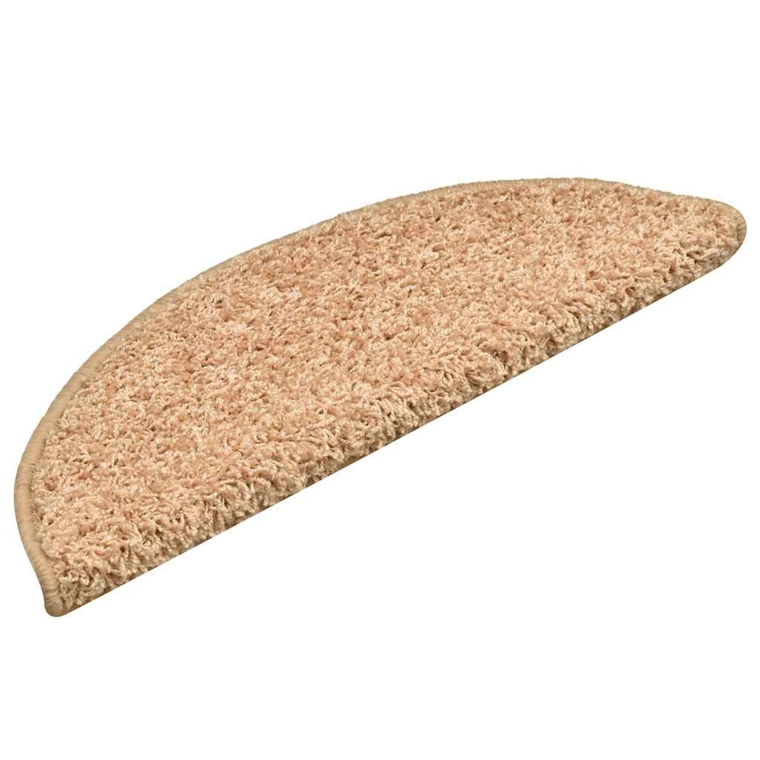 vidaXL Stufenmatten 30 Stk 56x17x3 cm Gold Halbrund 3365808 günstig online kaufen