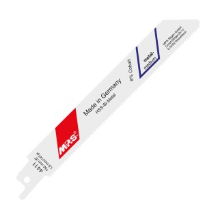 MPS Bi-Metall Säbelsägeblatt, 150mm, für 2-8mm Materialstärke, 5 Stück.