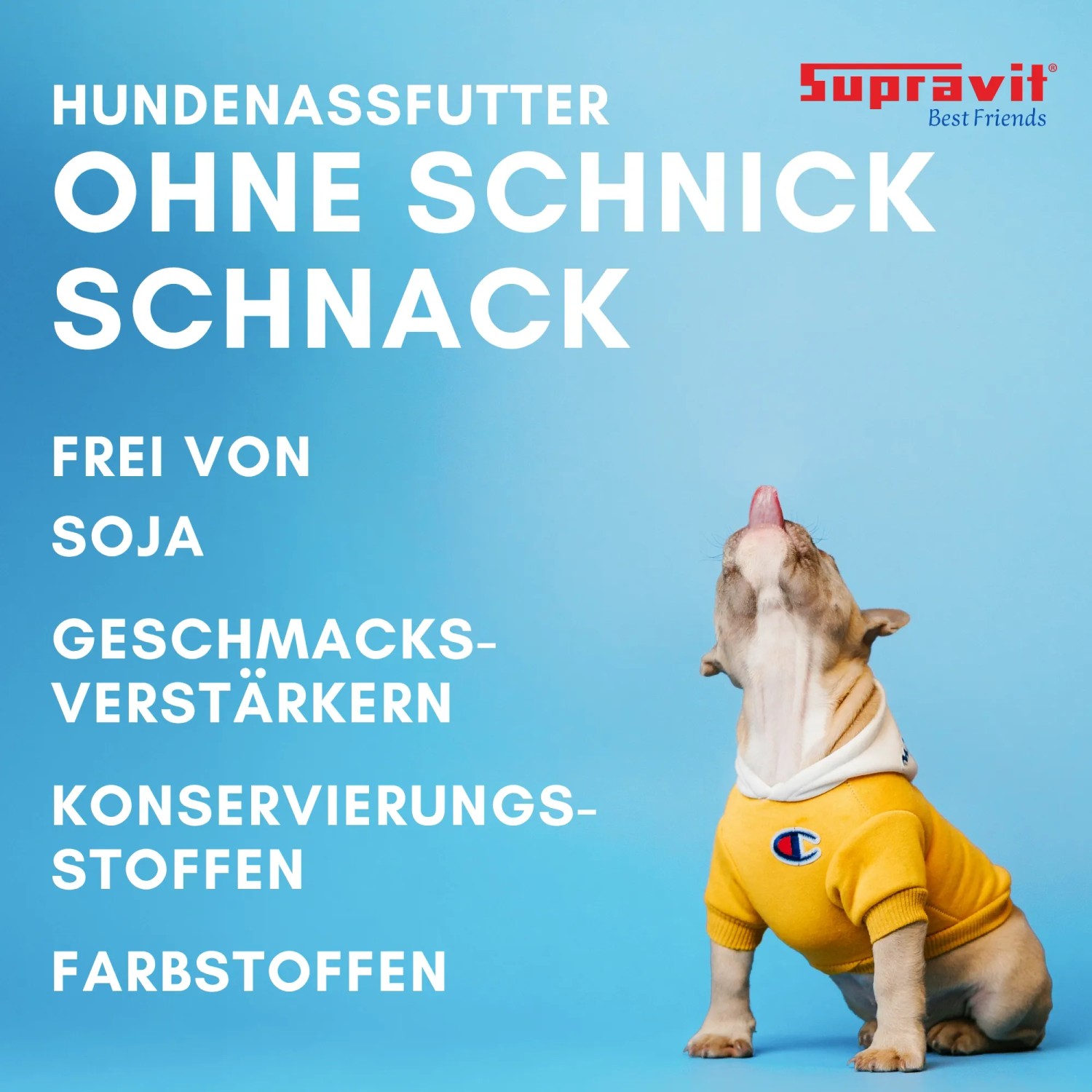 Supravit Hundenassfutter mit Wildfleisch Gemüse und Nudeln_6