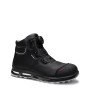 Schwarzer Elten Sicherheitsstiefel Reaction XXT Pro Boa Mid ESD S3 Gr. 44 für Arbeitsschutz.
