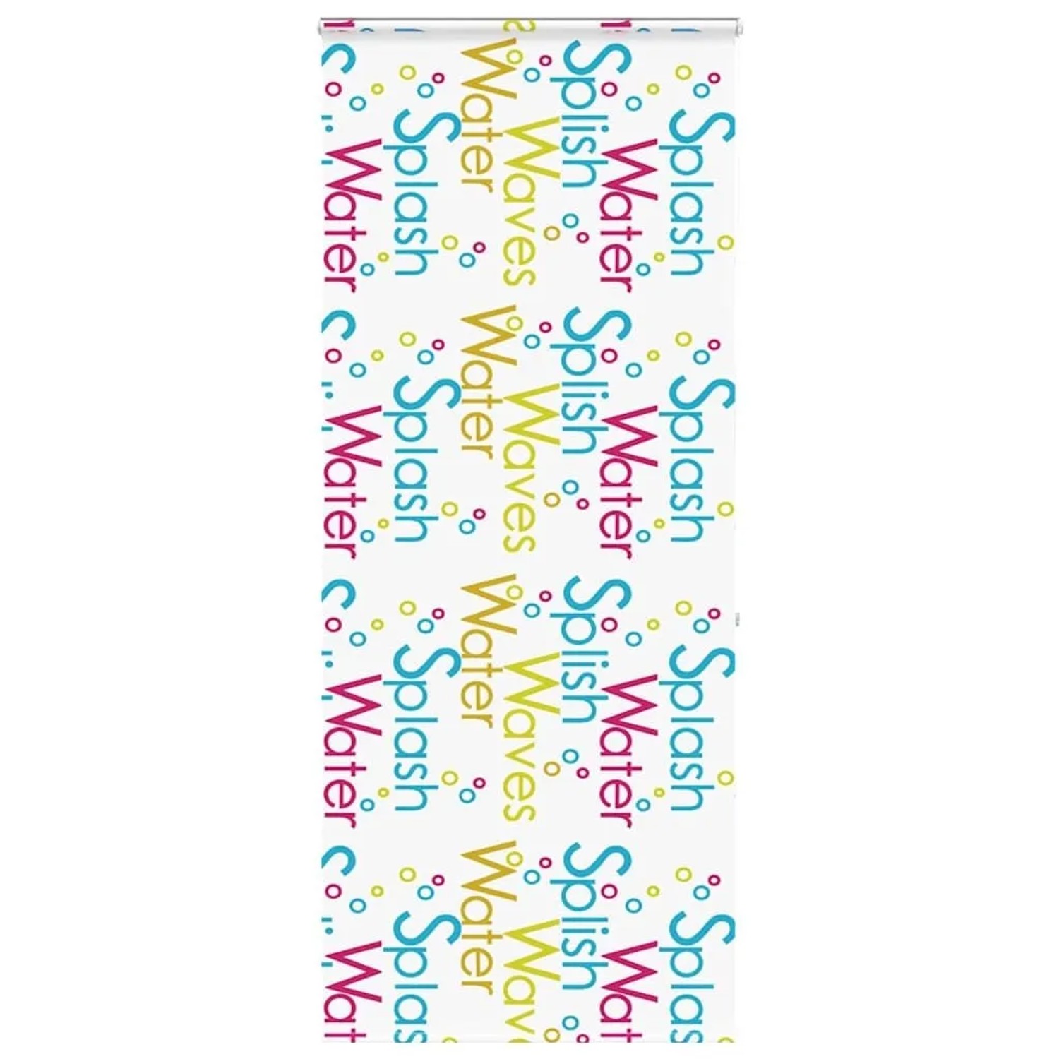 vidaXL Duschrollo mit Kassette 110x240 cm Stoffbreite 106 cm 4015035