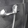 Einhebelmischer Brausearmatur Athos Plus Chrom für die Dusche.