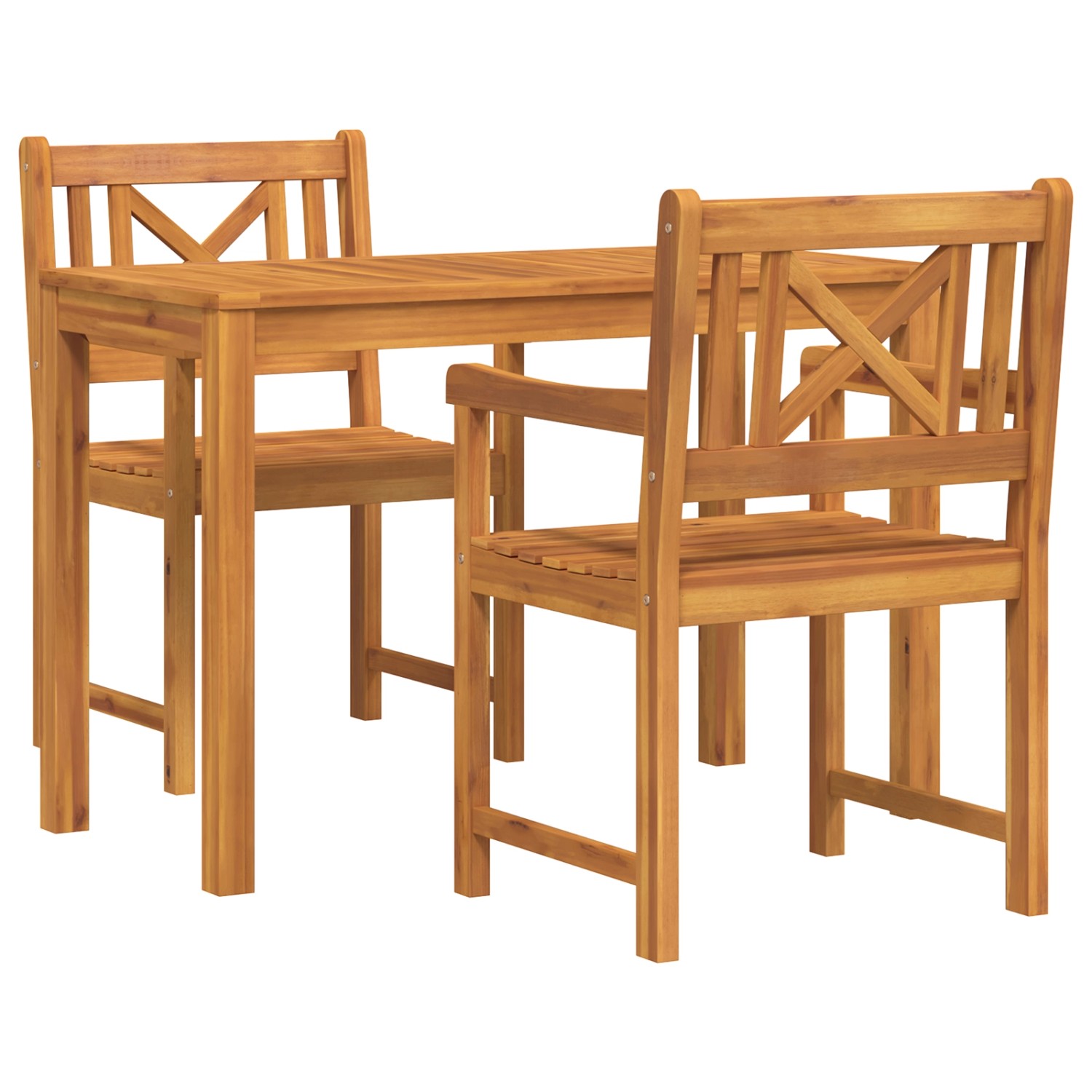 vidaXL Gartenstühle 2 Stk 56x56x90 cm Massivholz Akazie 3375649 günstig online kaufen