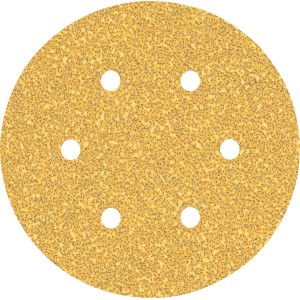 Bosch Expert Schleifblatt C470, Ø 150 mm, K40, 5 Stück, für Exzenterschleifer.