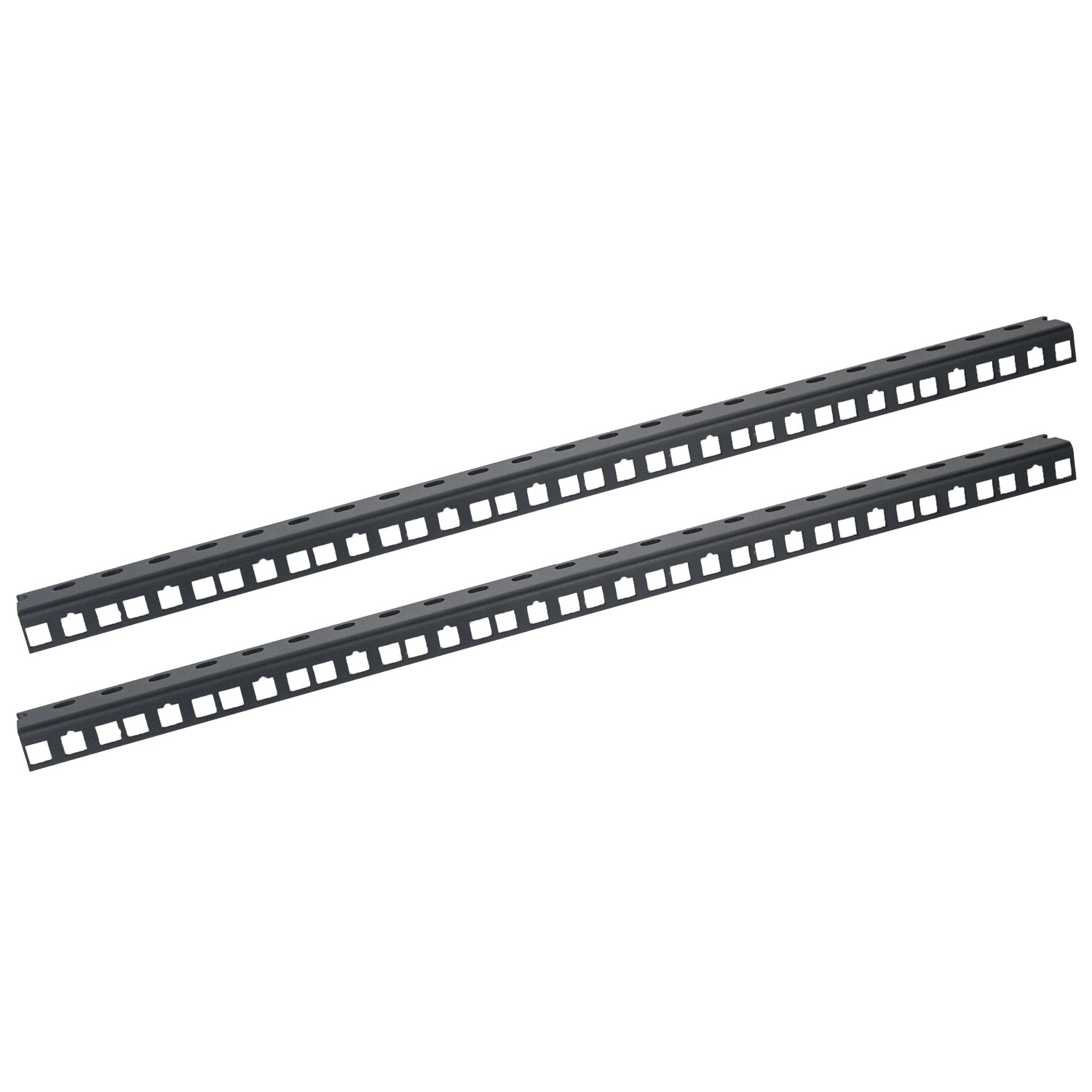 HMF 66812 Rackschiene für Serverschrank 2 Stück 10 Zoll 12 HE Schwarz günstig online kaufen