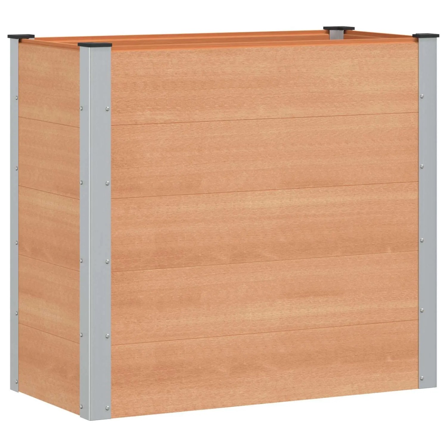 vidaXL Hochbeet Braun 100 x 50 x 91 cm 42038997