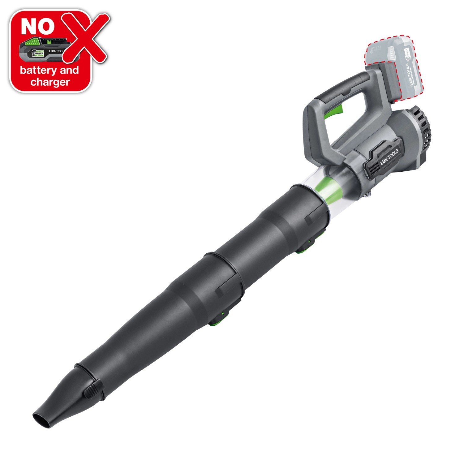 LUX Akku-Laubbläser 1 PowerSystem A-LB-20/130-24 günstig online kaufen