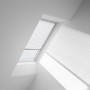VELUX Jalousette PAL M08 7001S Weiß im Dachfenster, Lichtregulierung und Sichtschutz.