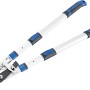 LUX Ratschen-Amboss Astschere Classic mit Antihaftbeschichtung und Teleskopgriffen.
