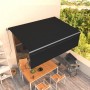vidaXL Markise Manuell Einziehbar mit Rollo 4x3 m Anthrazit 3069419_2