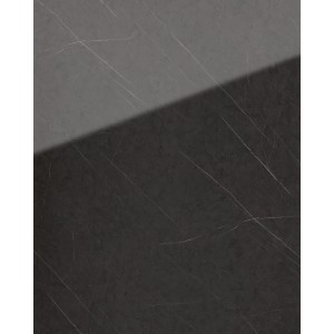 Anthrazitfarbenes Dekorpaneel WALLFACE in Marmor Optik, glänzend.
