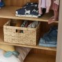 HMF 37249-S4 Aufbewahrungskorb Korb Wasserhyazinthe 4er Set Billy 35 x 25 x 20 cm_4