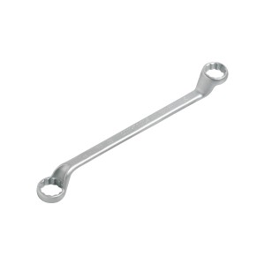LUX Ringschlüssel 34x36 mm, verchromter Comfort-Schlüssel für Muttern und Schrauben.