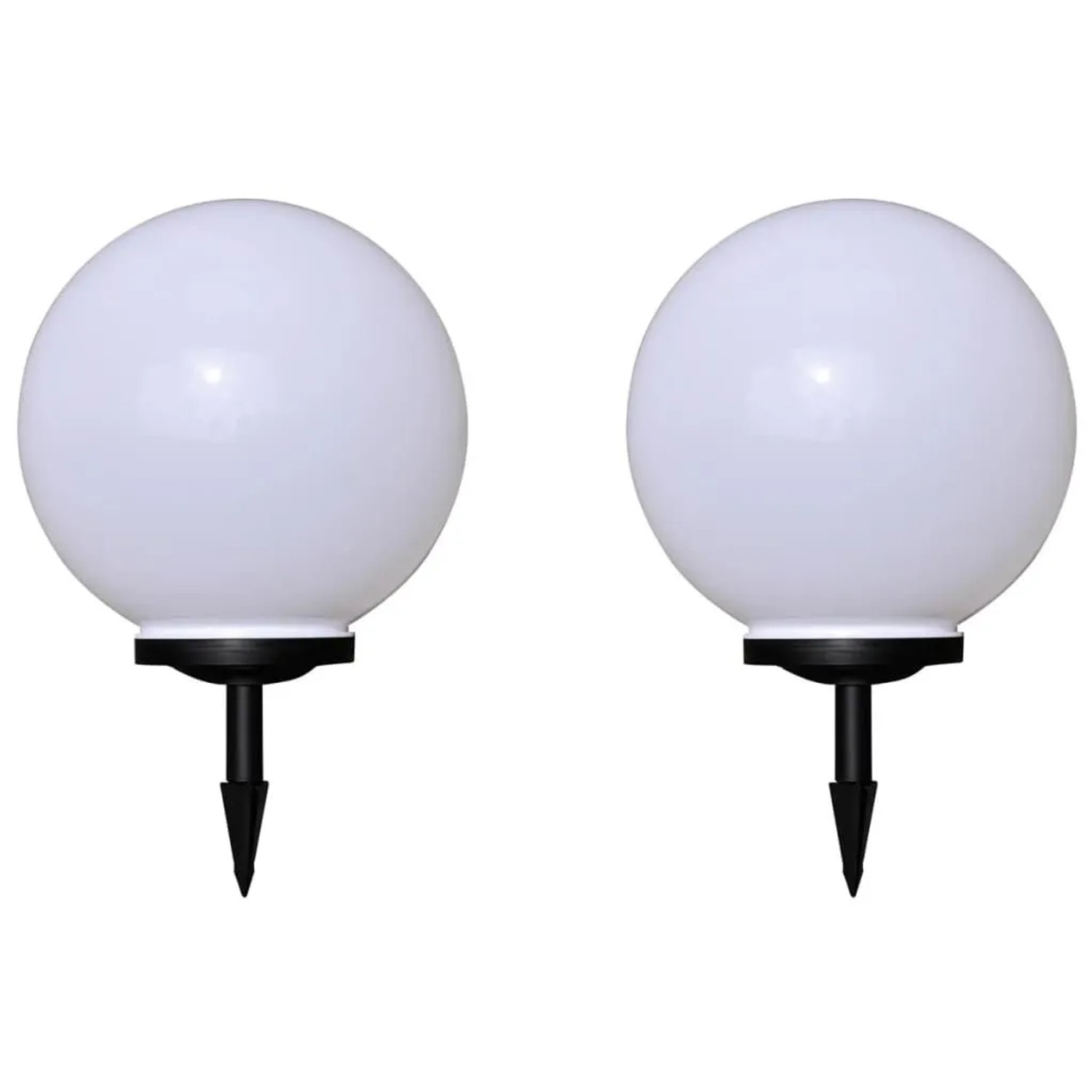vidaXL Wegeleuchten 2 Stk LED 40 cm mit Erdspieß 277117