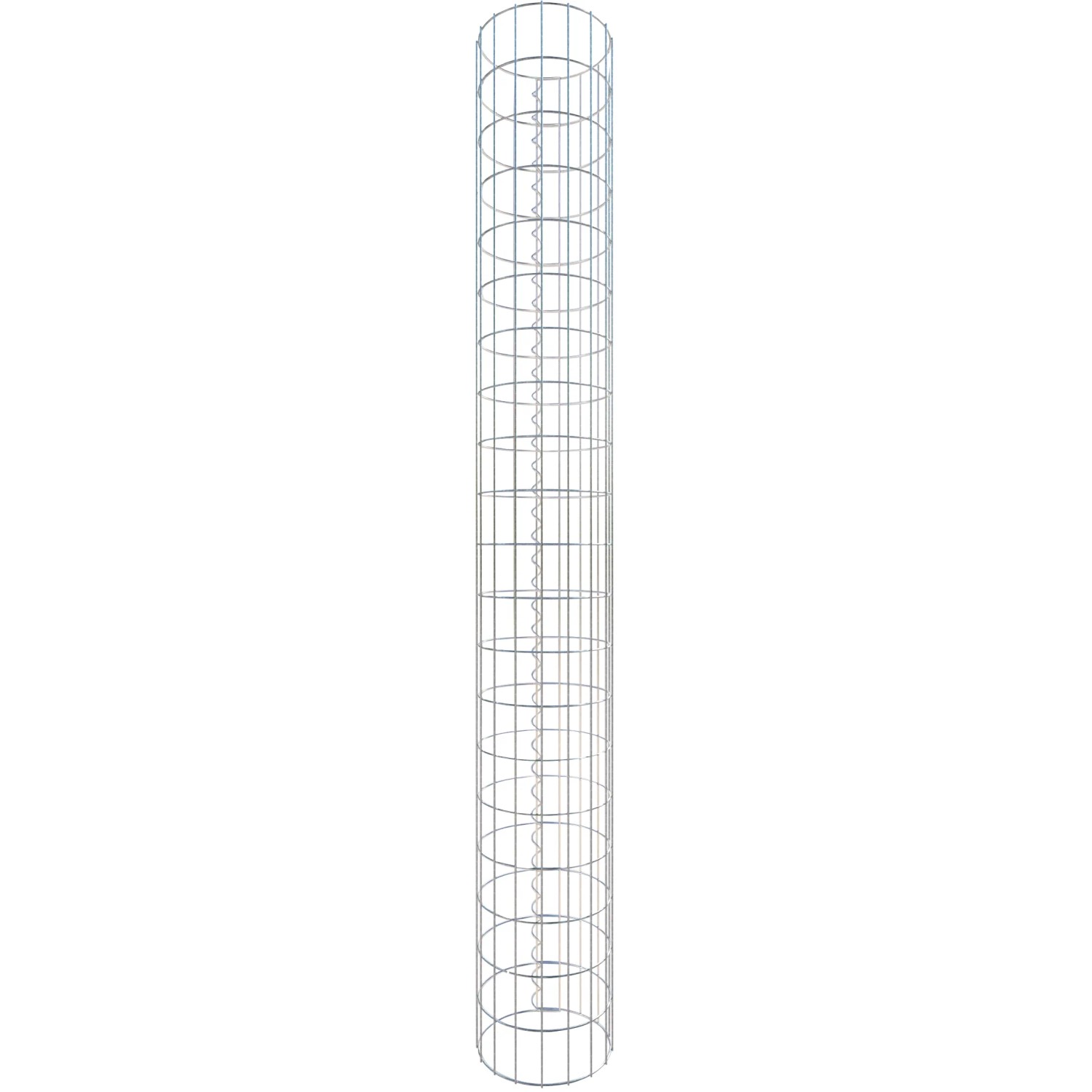Gabiona Gabionen-Säule rund 200 x Ø 27 cm Maschenw 5 x 10 cm