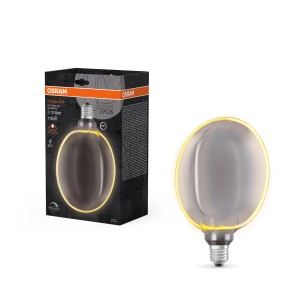 Osram LED-Lampe Globe G183 E27, dimmbar, 4W, warmweiß, mit Verpackung.