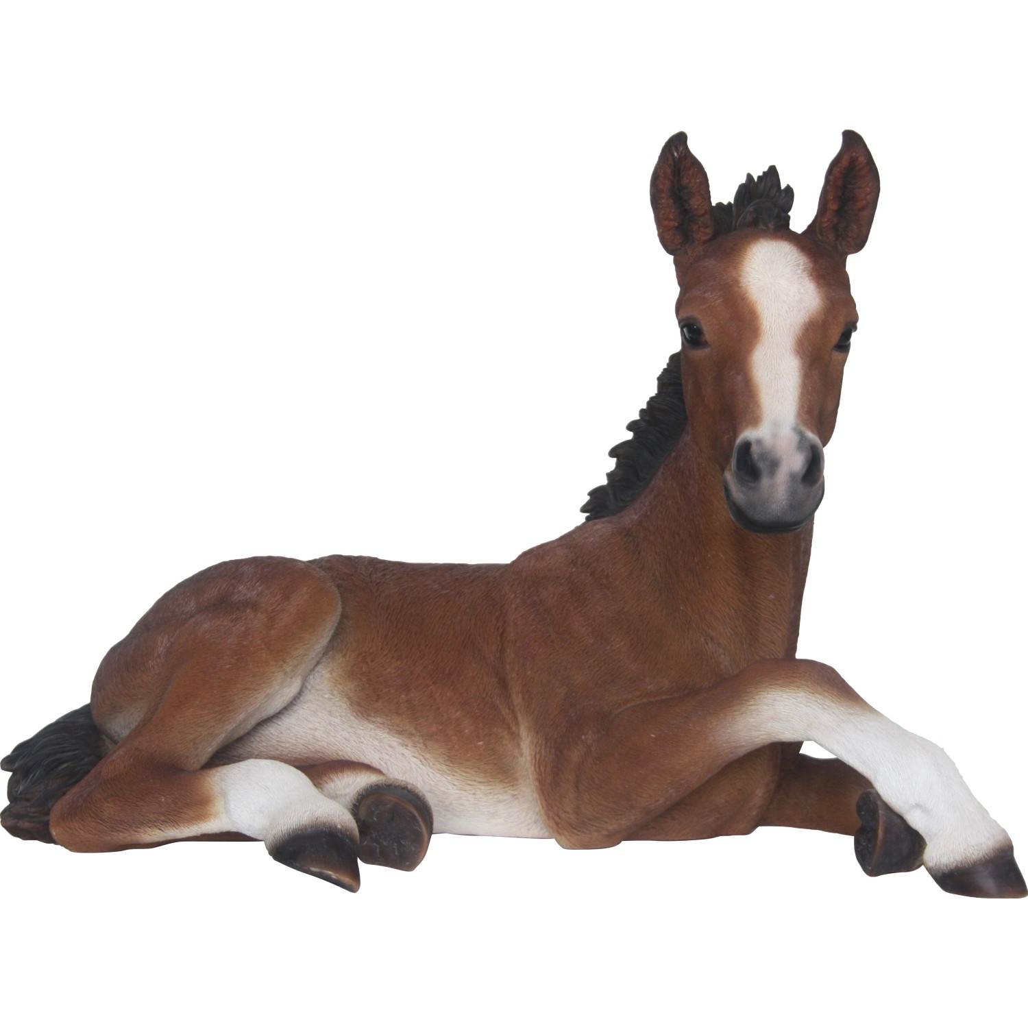 Deko-Figur Fohlen Liegend 42 cm
