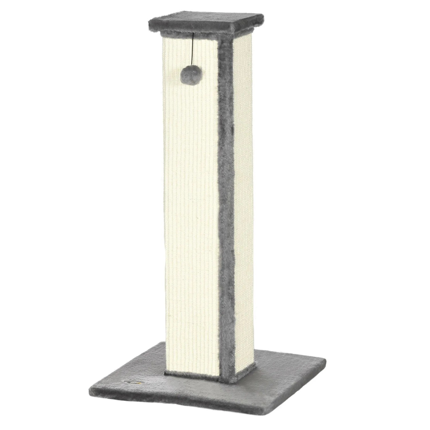 PawHut Kratzstamm 81cm mit Spielball Kratzmöbel