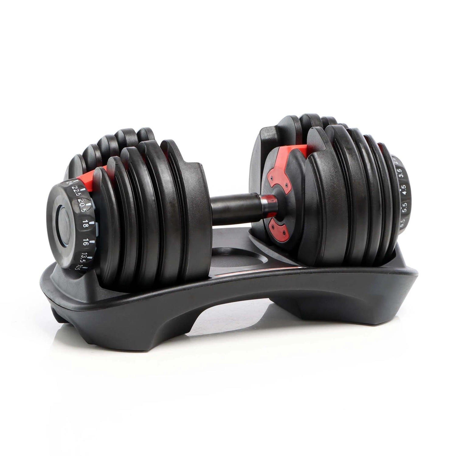 Luxtri Verstellbare Kurzhantel Mit Drehmechanismus 25-24 Kg Hantel Einstellbar