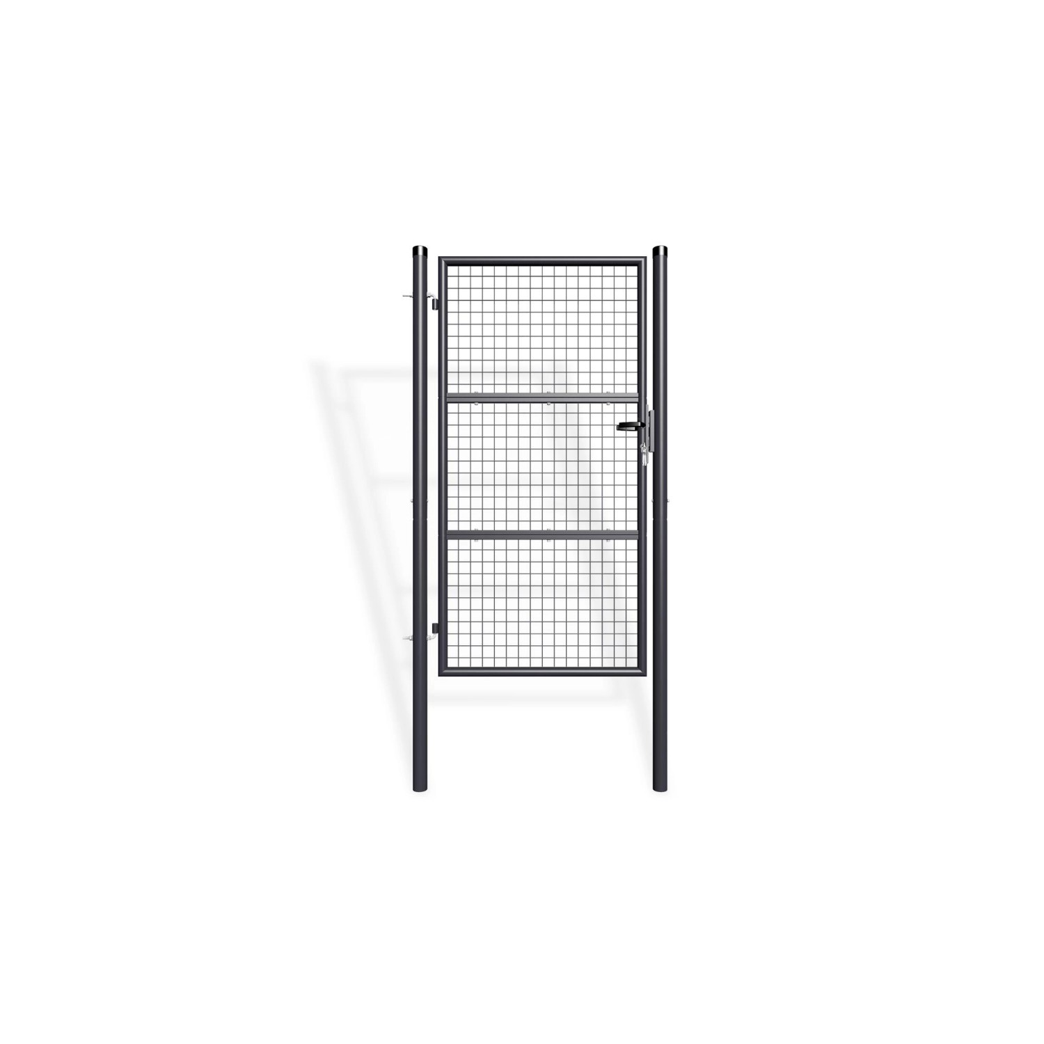 Casanoov Zauntor Metall 1M Olga H 180Cm Grau günstig online kaufen
