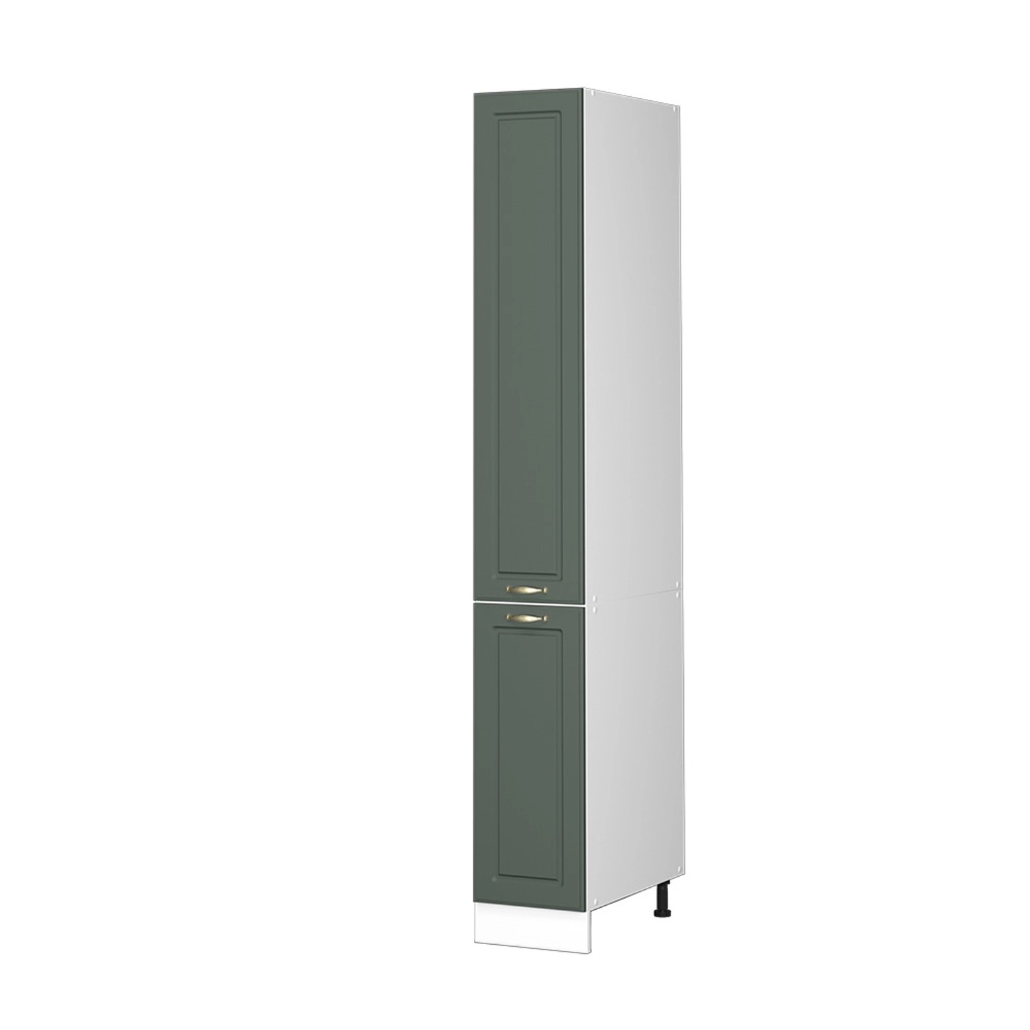 Thumbnail - Vicco Badschrank Fame-Line Grün-Gold Landhaus/Weiß 30 x 207 cm