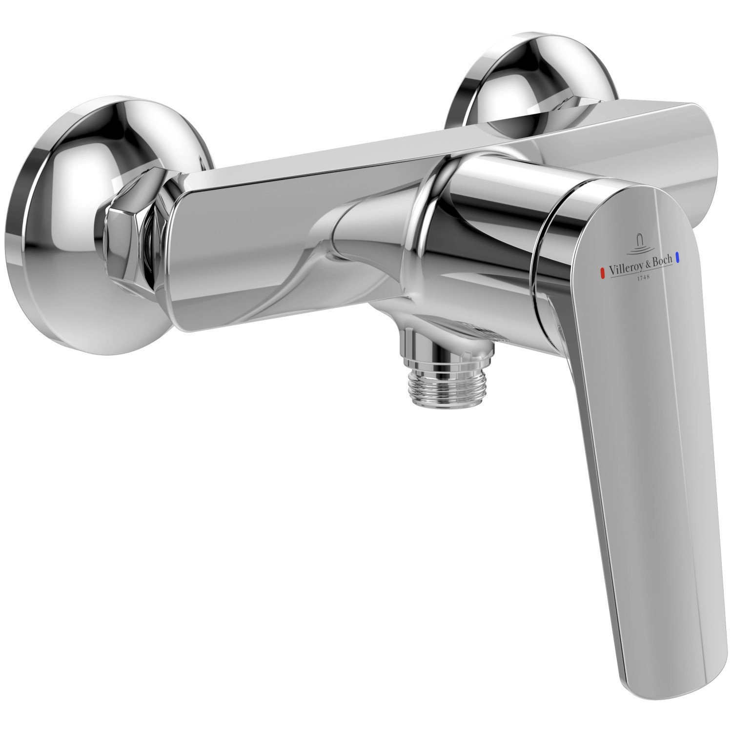 Villeroy & Boch Oasis Duscharmatur Einhebel-Mischbatterie Rückflussschutz & günstig online kaufen