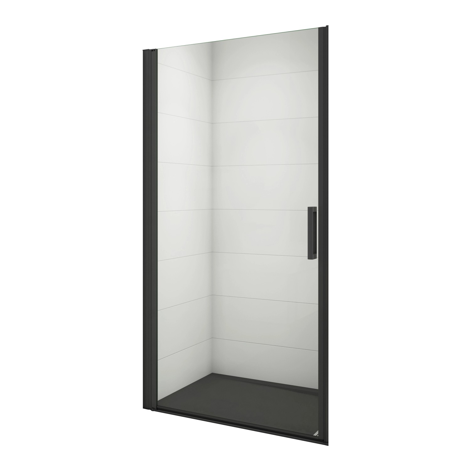Duschparadies 90X200cm Nischentür Schwingtür Duschabtrennung Duschwand 8mm günstig online kaufen