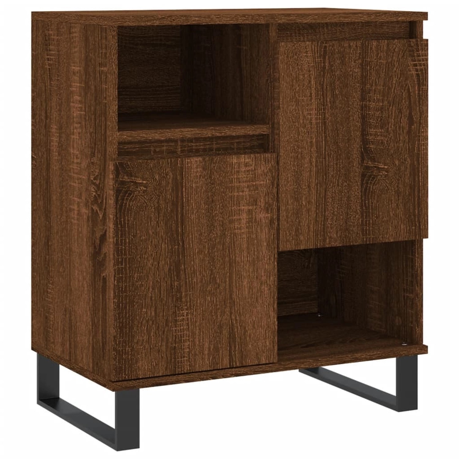 vidaXL Sideboard Braun Eichen-Optik 60x35x70 cm Holzwerkstoff 831203