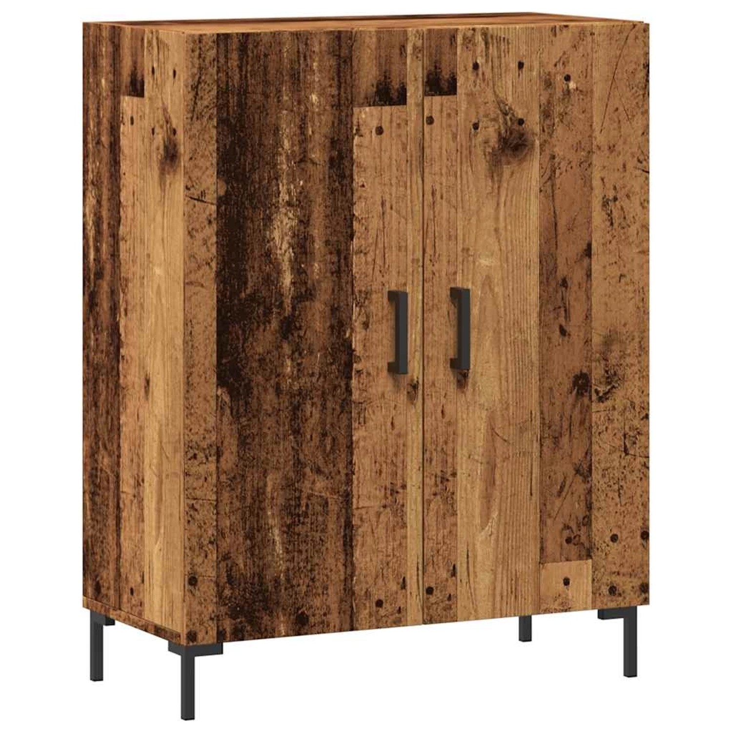 vidaXL Sideboard Altholz-Optik 69,5x34x90 cm Holzwerkstoff 857179 günstig online kaufen