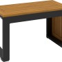 LoungeSet Lipson 3teilig aus Akazienholz und Aluminium Grau kaufen