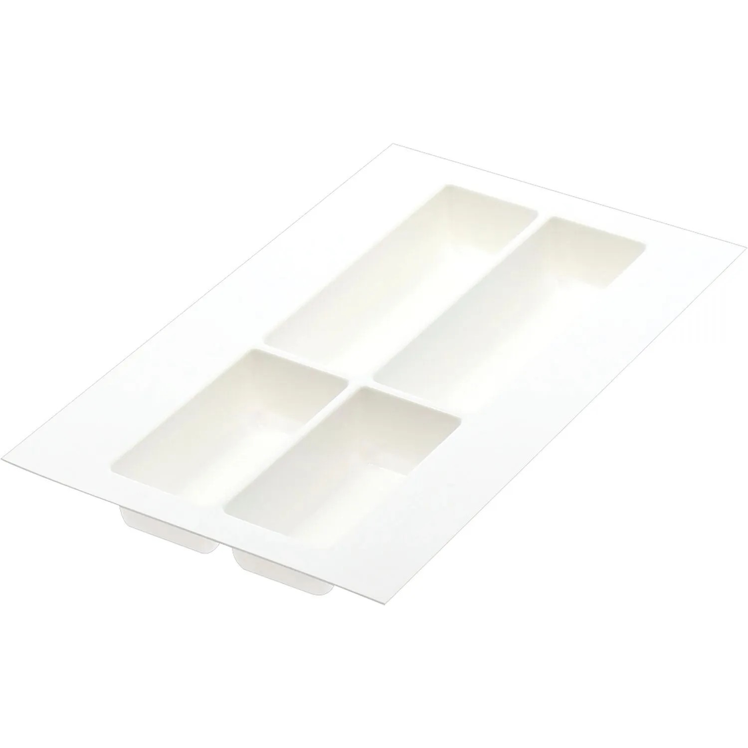 Agoform Besteckeinsatz Classico Kürzbar 490x290x50,5mm Kunststoff Weiß