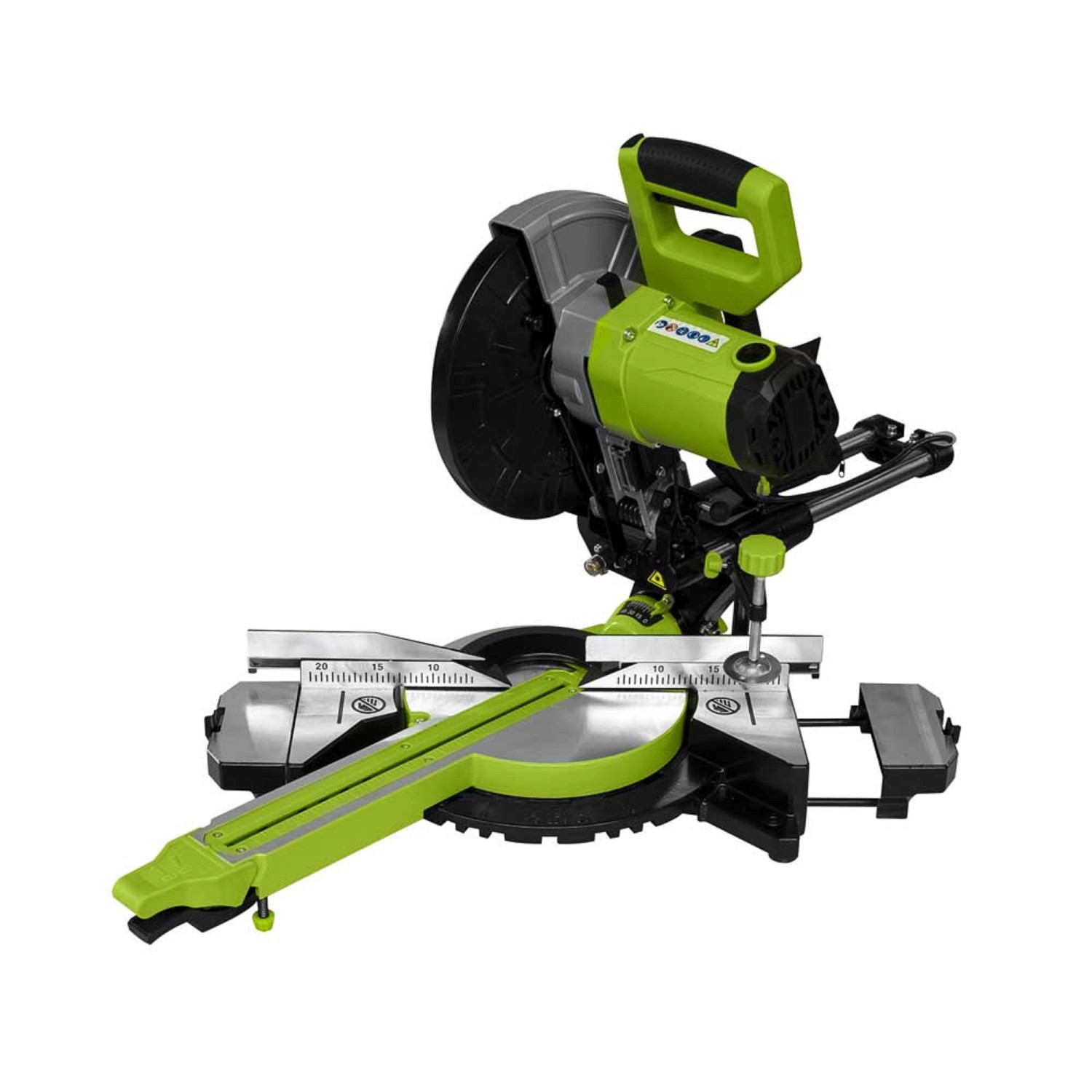 Zipper Kapp- und Gehrungssäge ZI-KGS255DS für präzise Schnitte in Holz, Kunststoff, Alu.