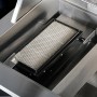 Detailaufnahme Sizzle Zone Brenner der Buschbeck Outdoorküche Brighton aus Edelstahl.