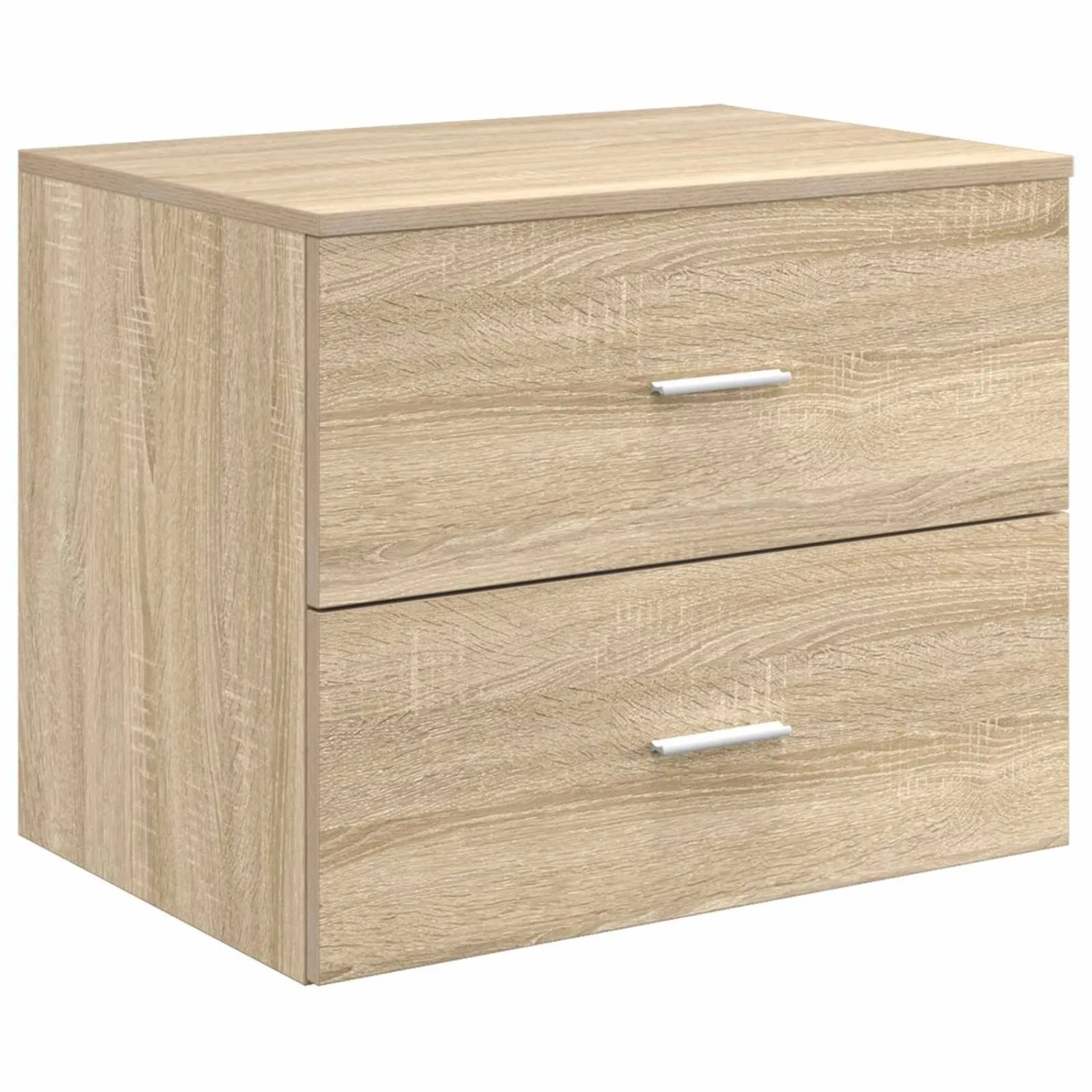 vidaXL Wandaufbewahrung Badezimmer Sonoma-Eiche 62,5 x 44,5 x 50 cm 890328