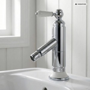 PaulGurkes Bidetarmatur Retro Keramik Mischbatterie Bidet Serie LUNA