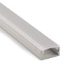 SOTECH LED Profil XL aus eloxiertem Aluminium mit opaler Abdeckung für LED Streifen. Perfekt für vielseitige Beleuchtung.