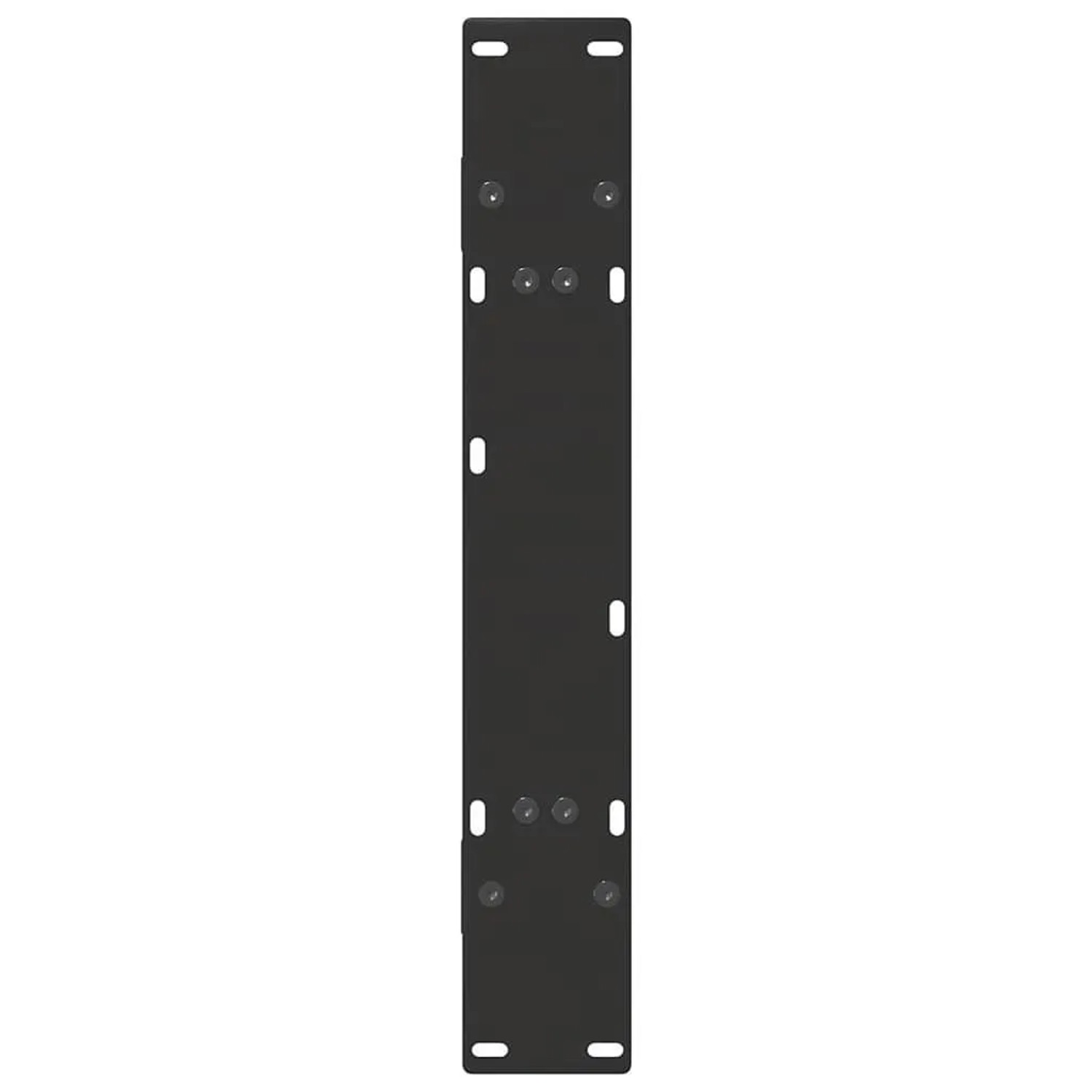 Schwarzes vidaXL Esstischbein in A-Form, Stahl, 70x72 cm, zur Tischmontage.