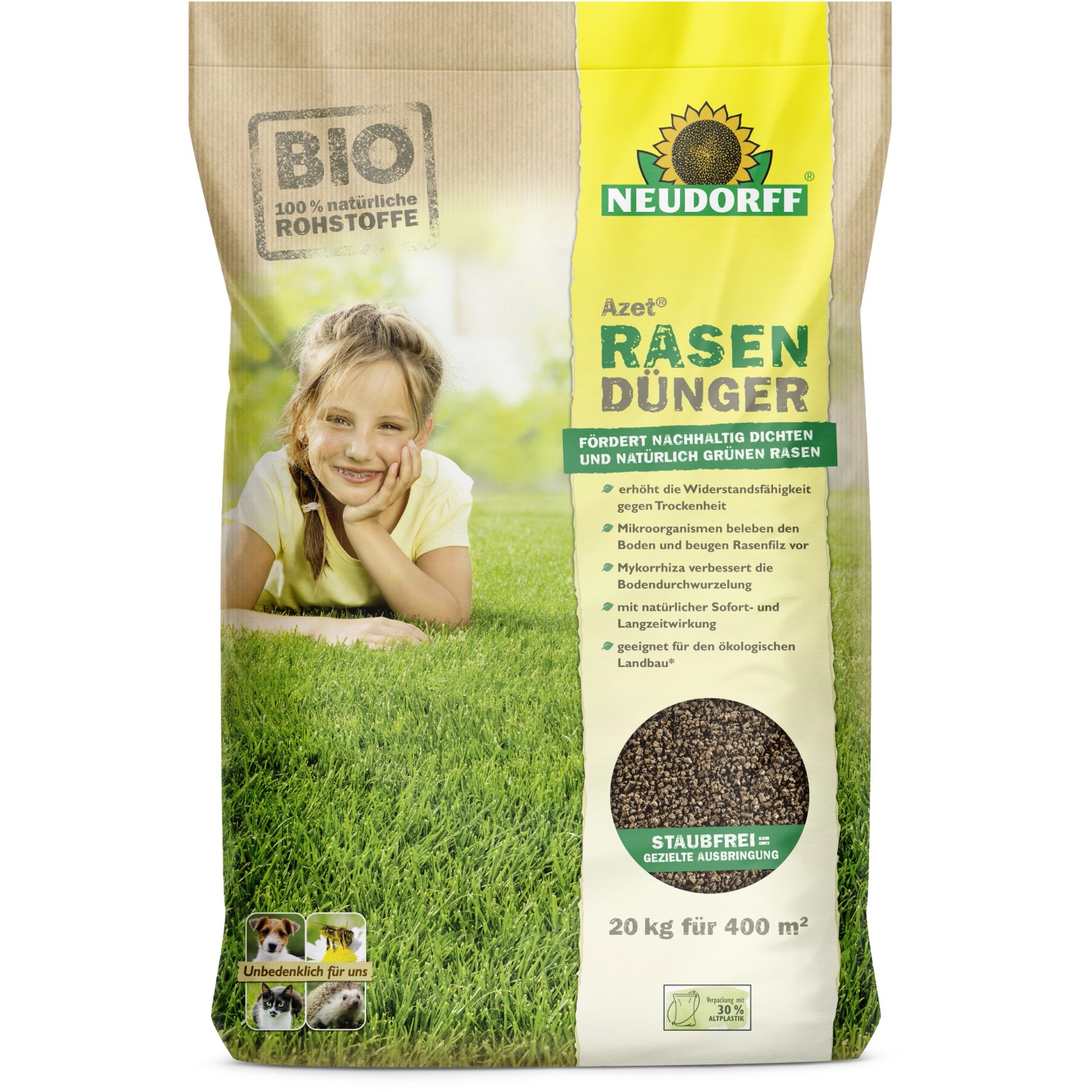 Neudorff Azet Rasen-Dünger 20 kg