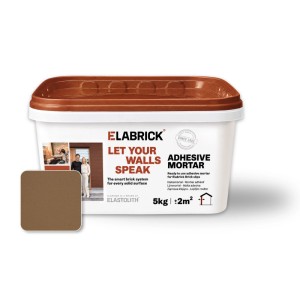 Klebemörtel 5 kg für Elabrick Verblender Braun